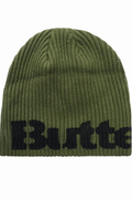 BUTTER STENCIL SKULLY BEANIE Army