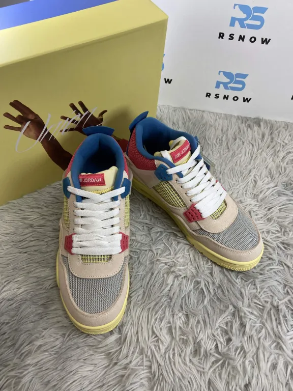 Union LA x Air Jordan 4 Retro Guava Ice Reps Sneaker DC9533-800