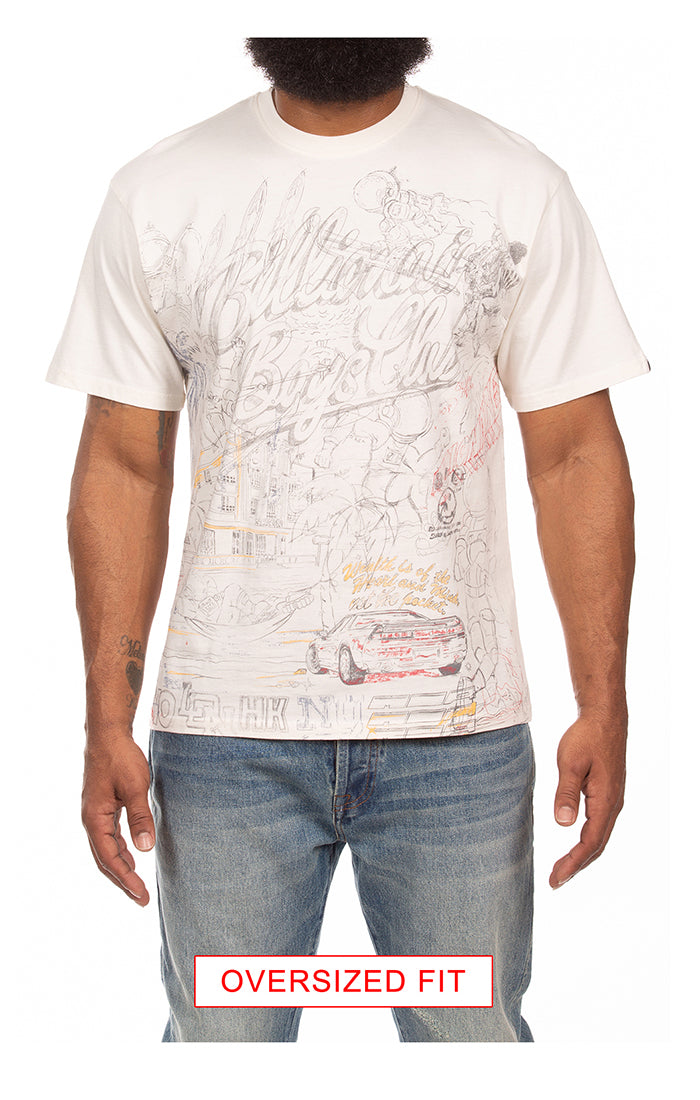 BBC Sketch Short Sleeve Knit Tee