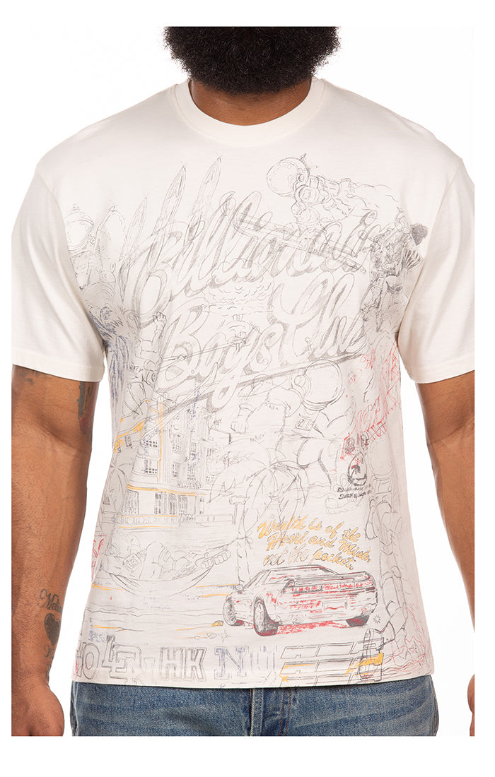 BBC Sketch Short Sleeve Knit Tee