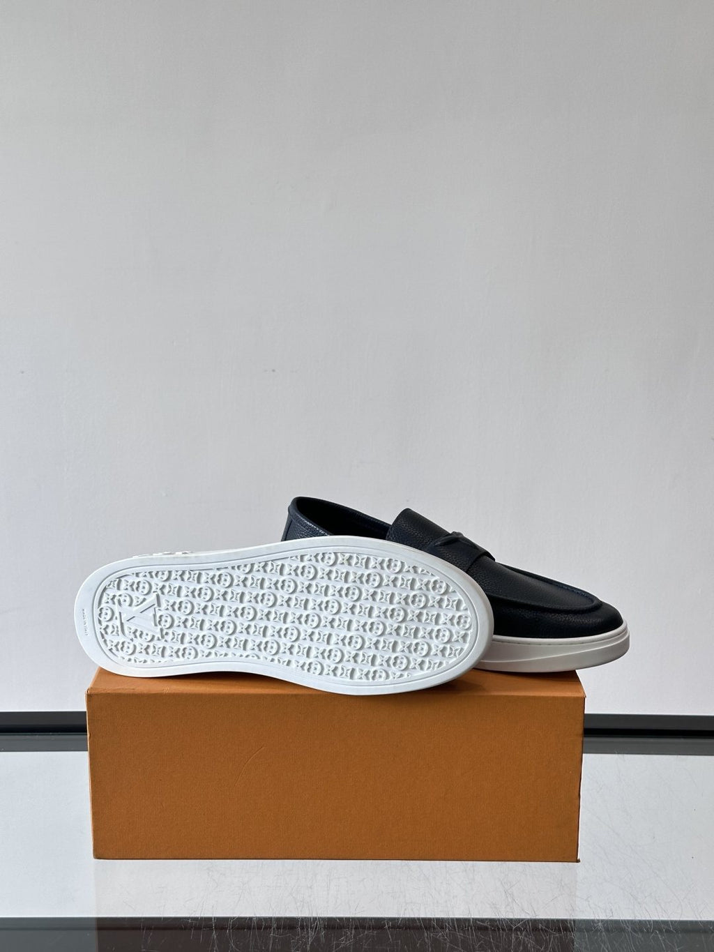 Louis Vuitton Black Platform Loafers