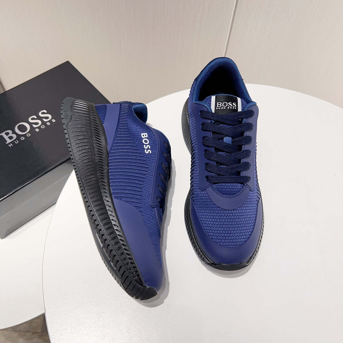 BOSS Knit Running Shoes