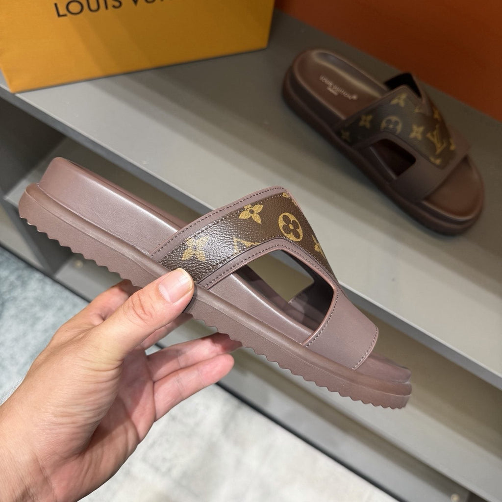 Louis Vuitton Oasis Cutout Slide Sandals