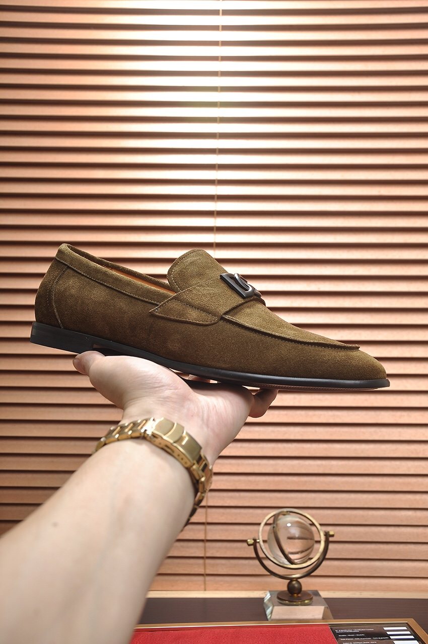 Dolce & Gabbana Bernini Buckle Loafers