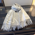 Vivienne Westwood Orb Fringed Scarf