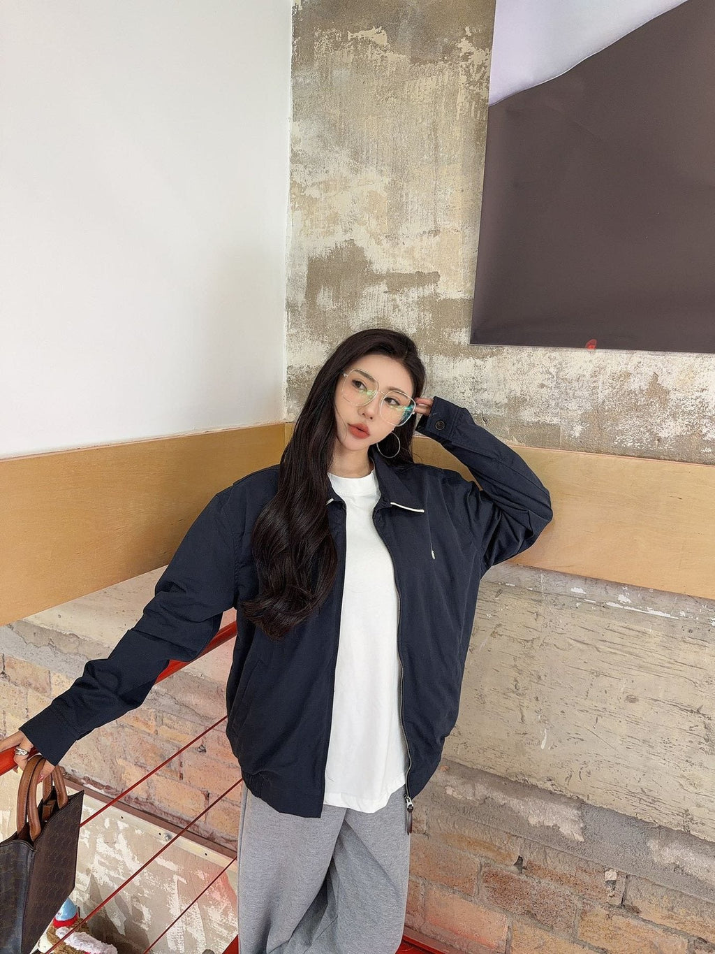 Ralph Lauren Embroidered Pony Zip-Up Jacket