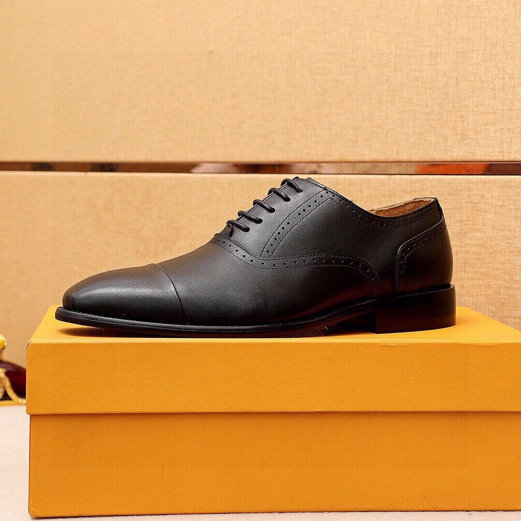 Louis Vuitton Men's Cap-Toe Oxford Dress Shoes